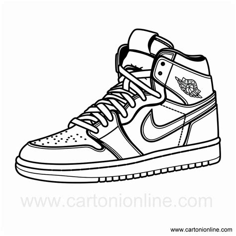 nike air jordan ausmalbilder